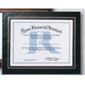 Leatherette Certificate Frame / 13 1/4"x10"